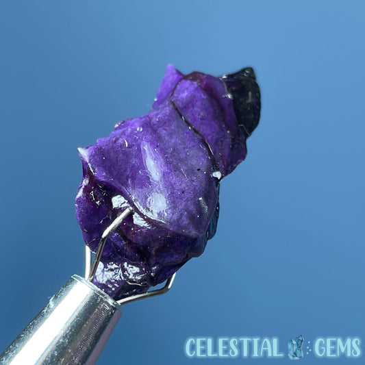 Rare Sugilite Raw Mini Crystal in Specimen Pottle