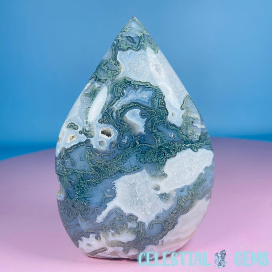 Moss Agate Medium Freeform