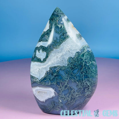 Moss Agate Medium Freeform