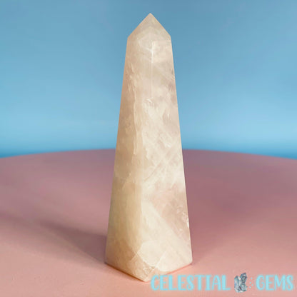 Rose Quartz Obelisk Small Tower