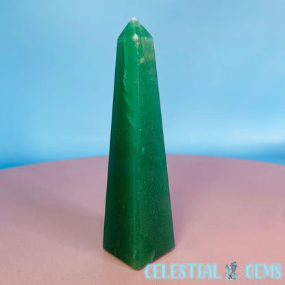 Green Aventurine Obelisk Small-Medium Tower