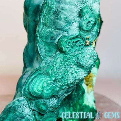 Botryoidal Malachite Medium Raw Chunk