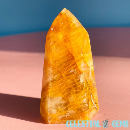 Golden Healer (Hematoid) Quartz Small Tower