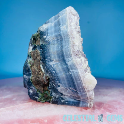 Amethyst, Microcline + Agate Medium Cluster Freeform