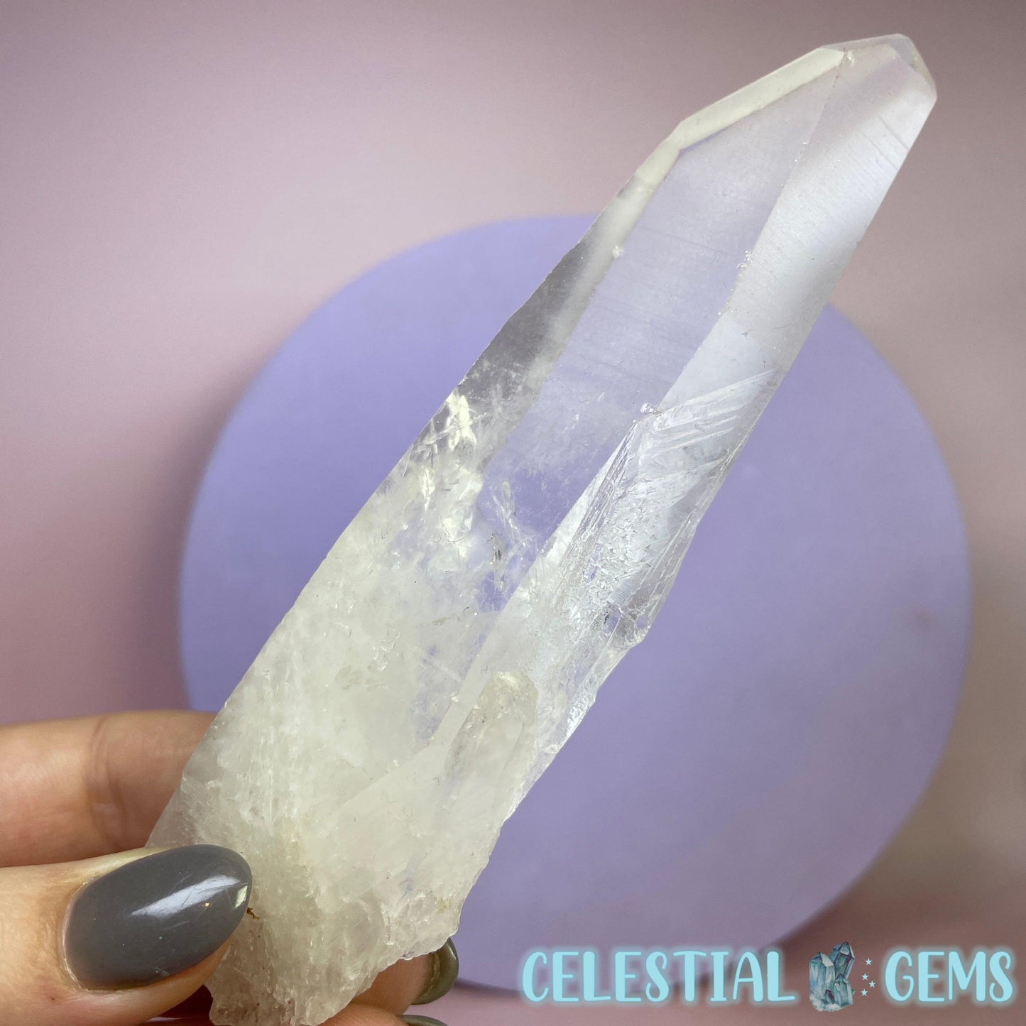 Lemurian Laser Quartz Chunky Large Wand / Point (with Record Keeper)