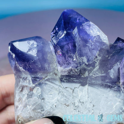 Amethyst Semi-Polished Medium Cluster Freeform