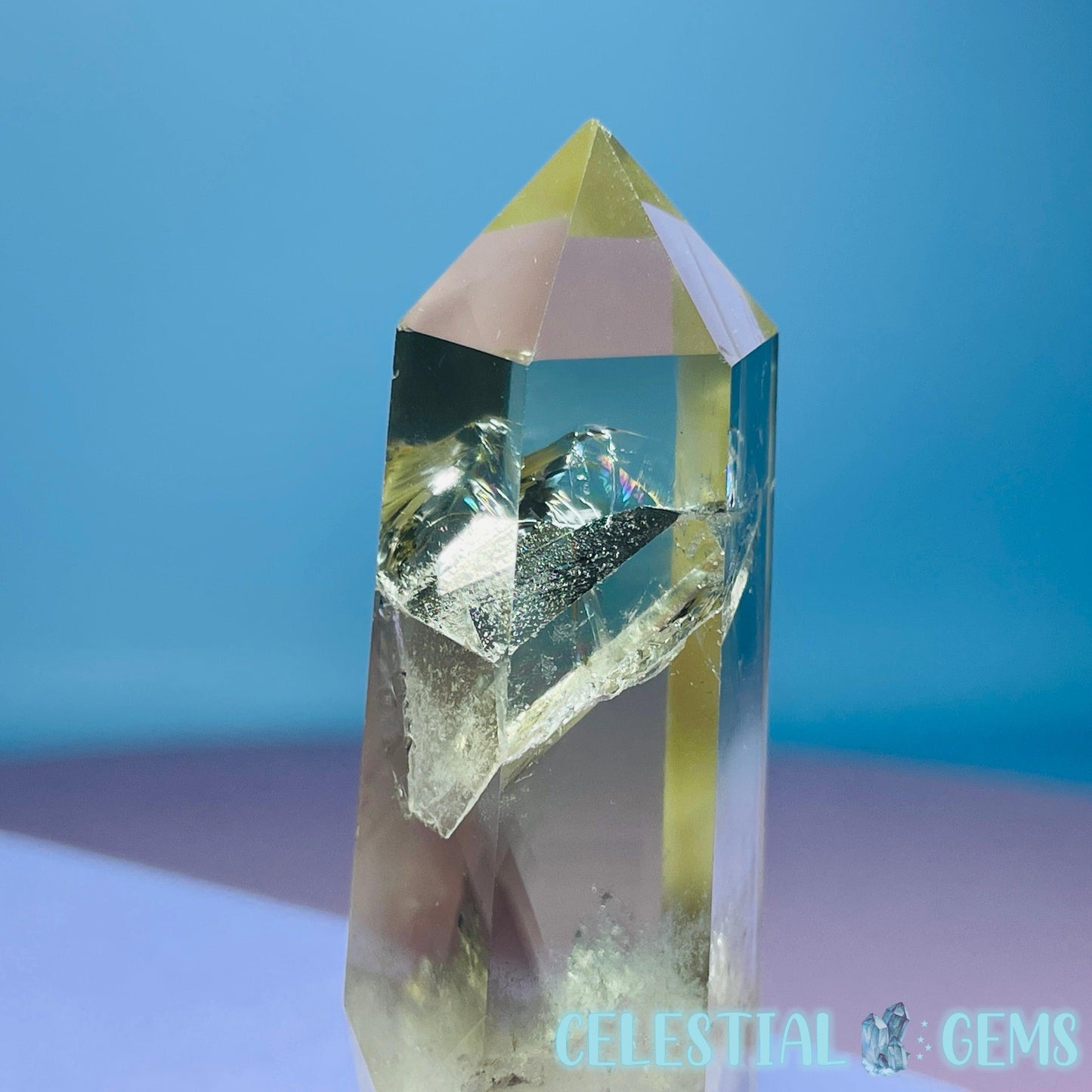 Natural Smoky Citrine Small Tower