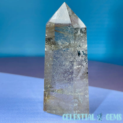 Rutilated Smoky Quartz Small Tower
