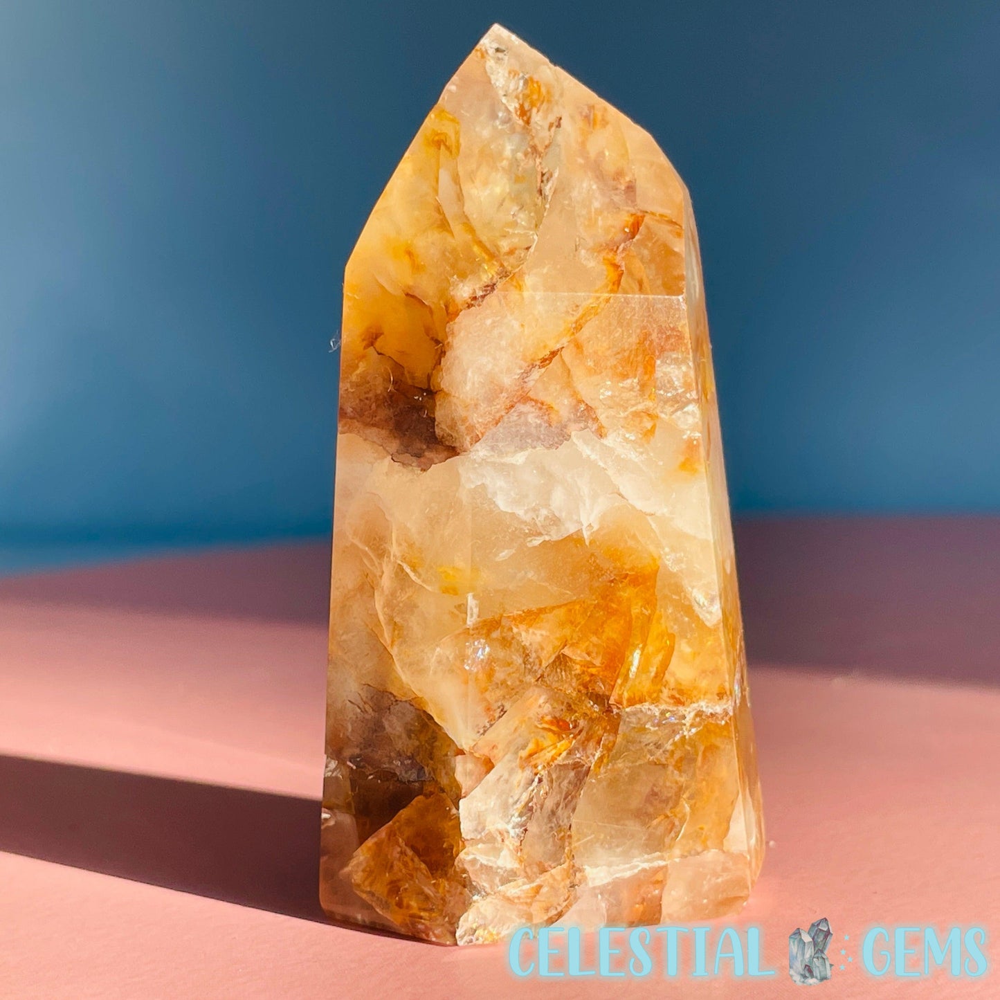 Golden Healer (Hematoid) Quartz Small Tower