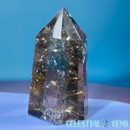 Rutilated Smoky Quartz Small Tower
