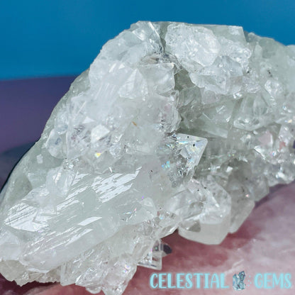 A Grade Diamond Apophyllite Medium Cluster