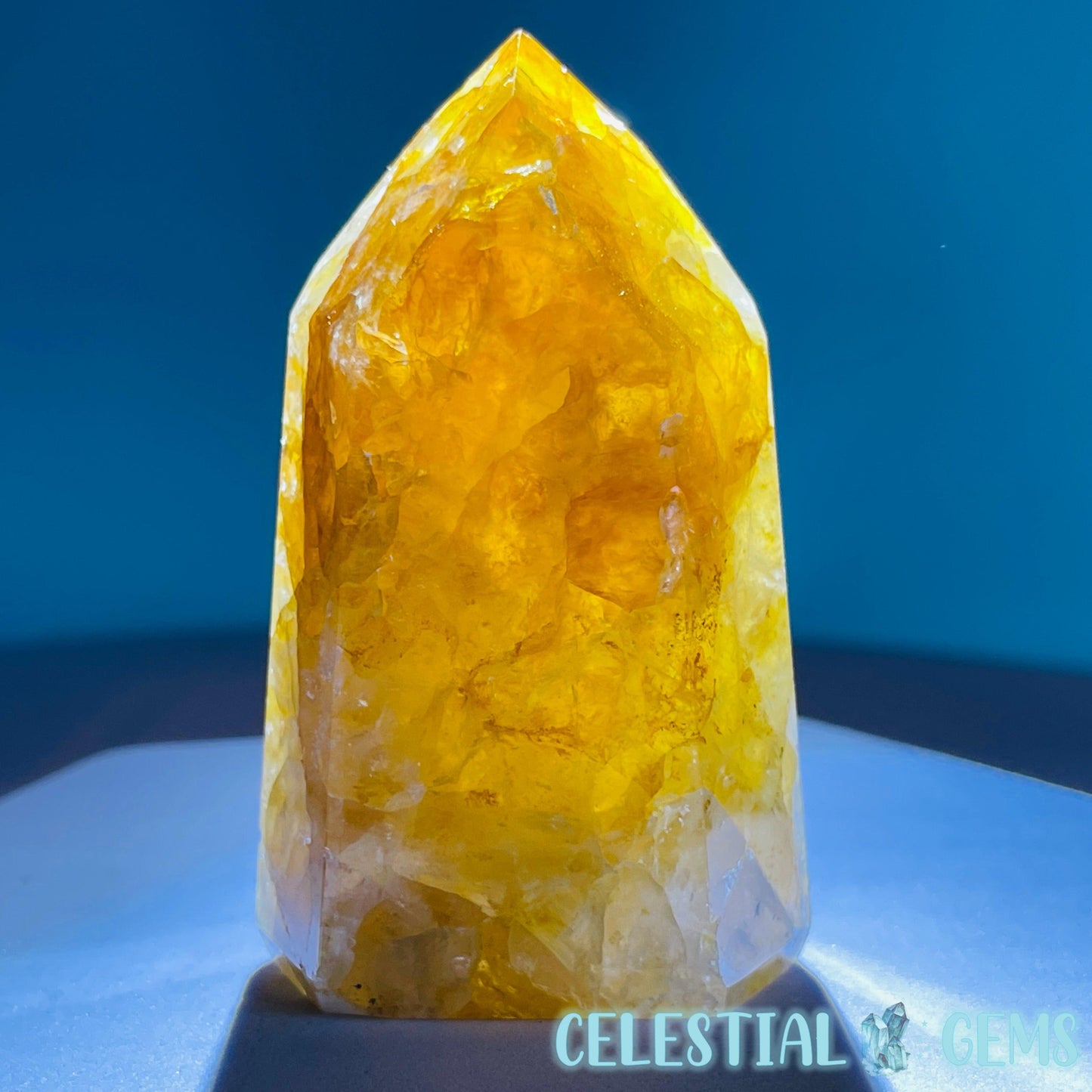 High Grade Golden Healer Quartz Small Tower