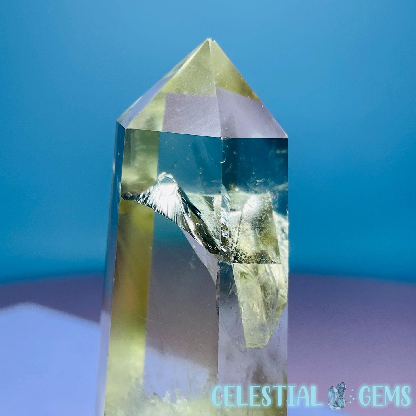 Natural Smoky Citrine Small Tower