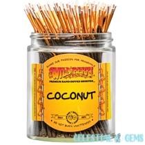 WildBerry Incense Shorties Stick (10cm) x100 - Coconut