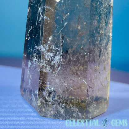 Rutilated Smoky Quartz Small Tower