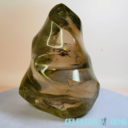 Smoky Quartz Flame Medium Freeform (CHIPPED)