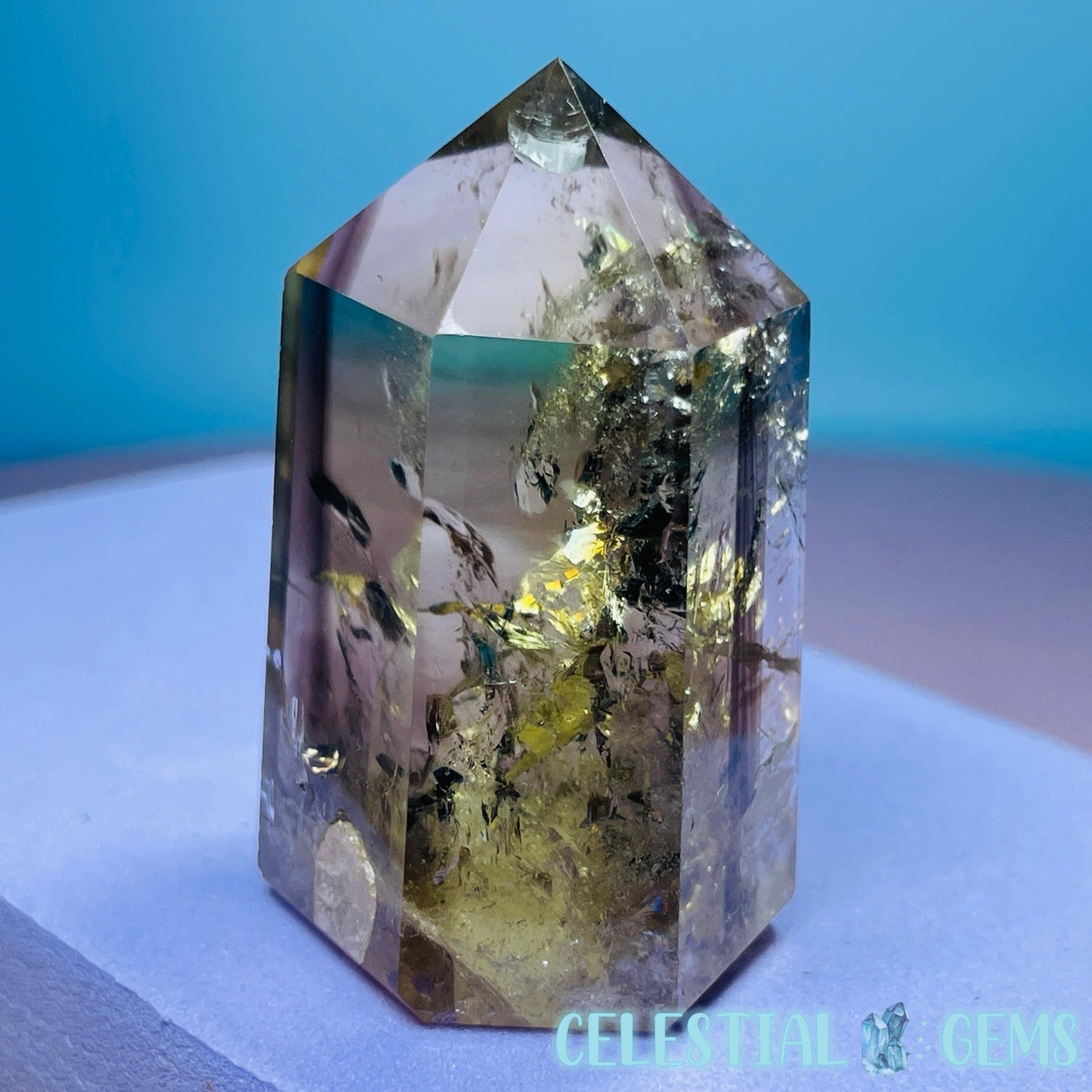 Natural Smoky Citrine Small Tower