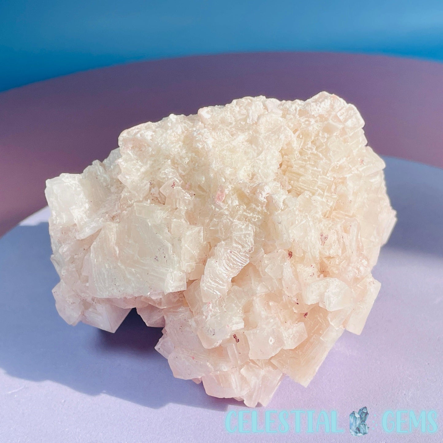 Rare Pink Halite Medium Specimen