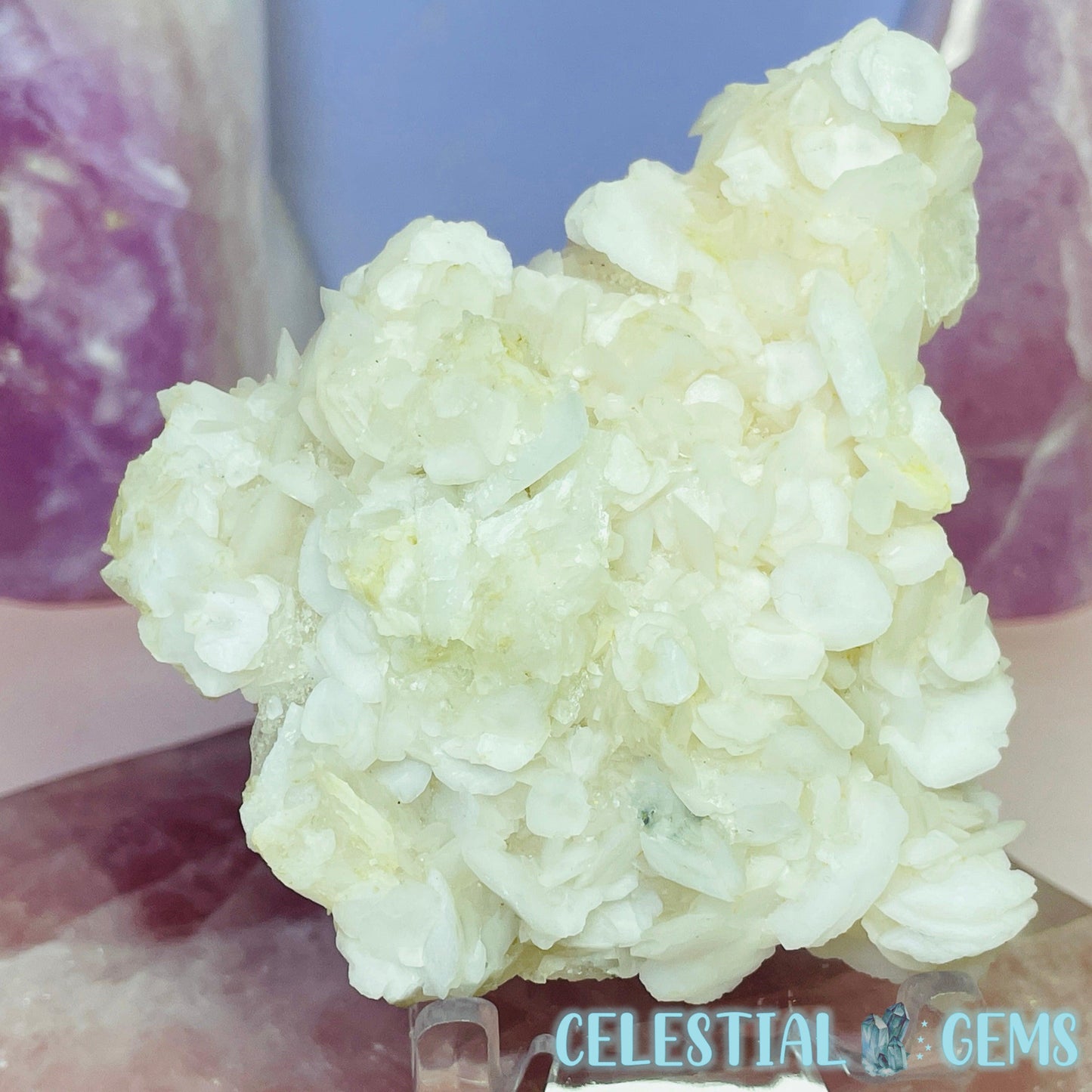 Angel Wing Calcite Medium Cluster Specimen F