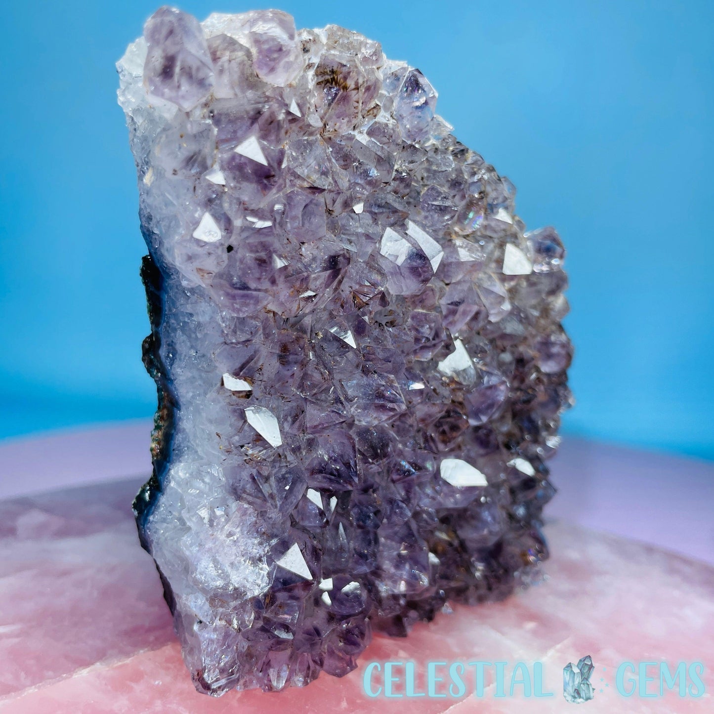 Amethyst Small Cluster Freeform