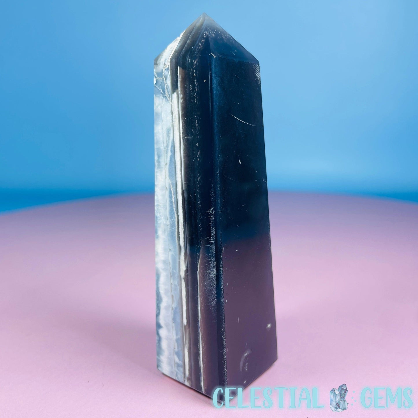 Owhyee Blue Opal Obelisk Small Tower