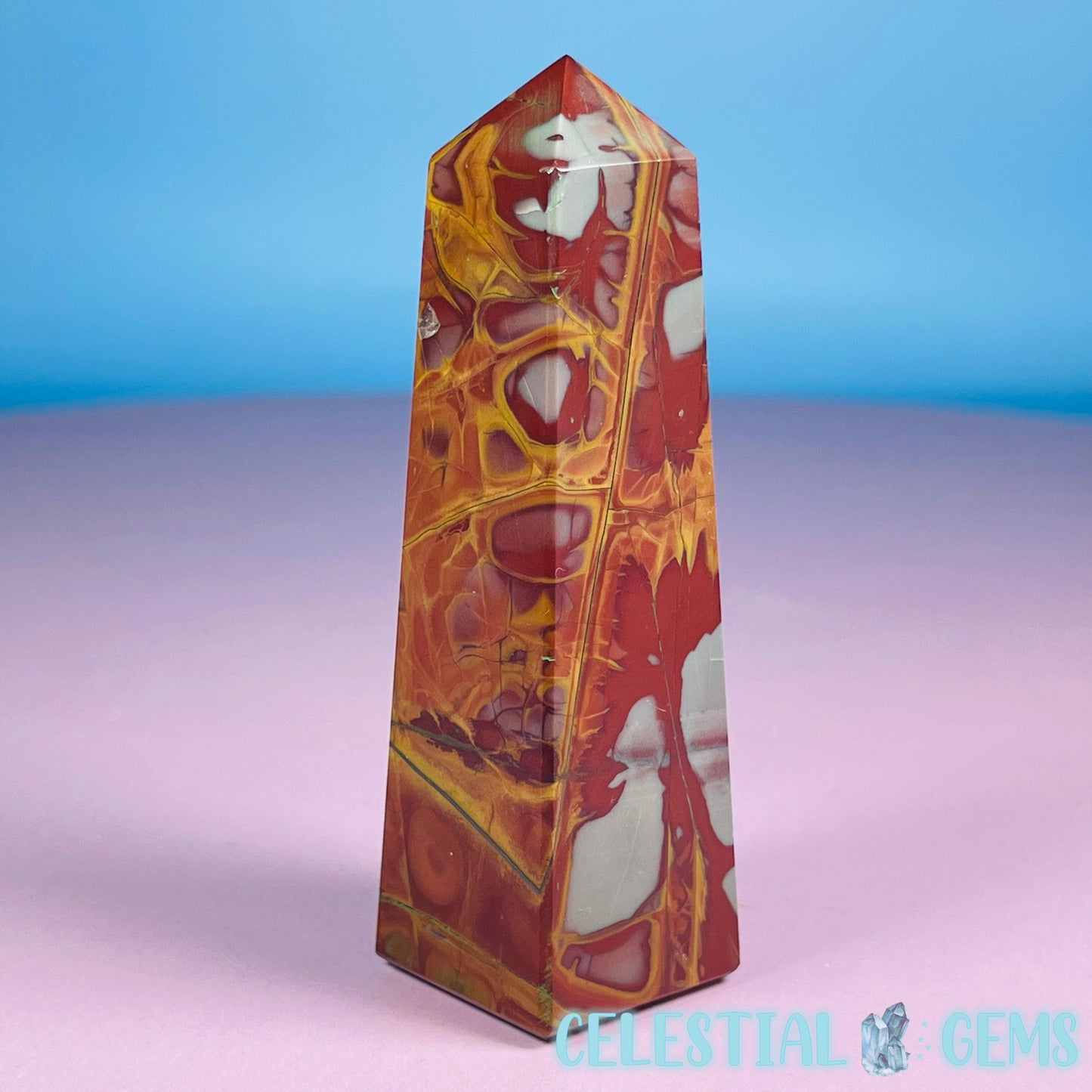 Noreena Jasper Obelisk Small Tower