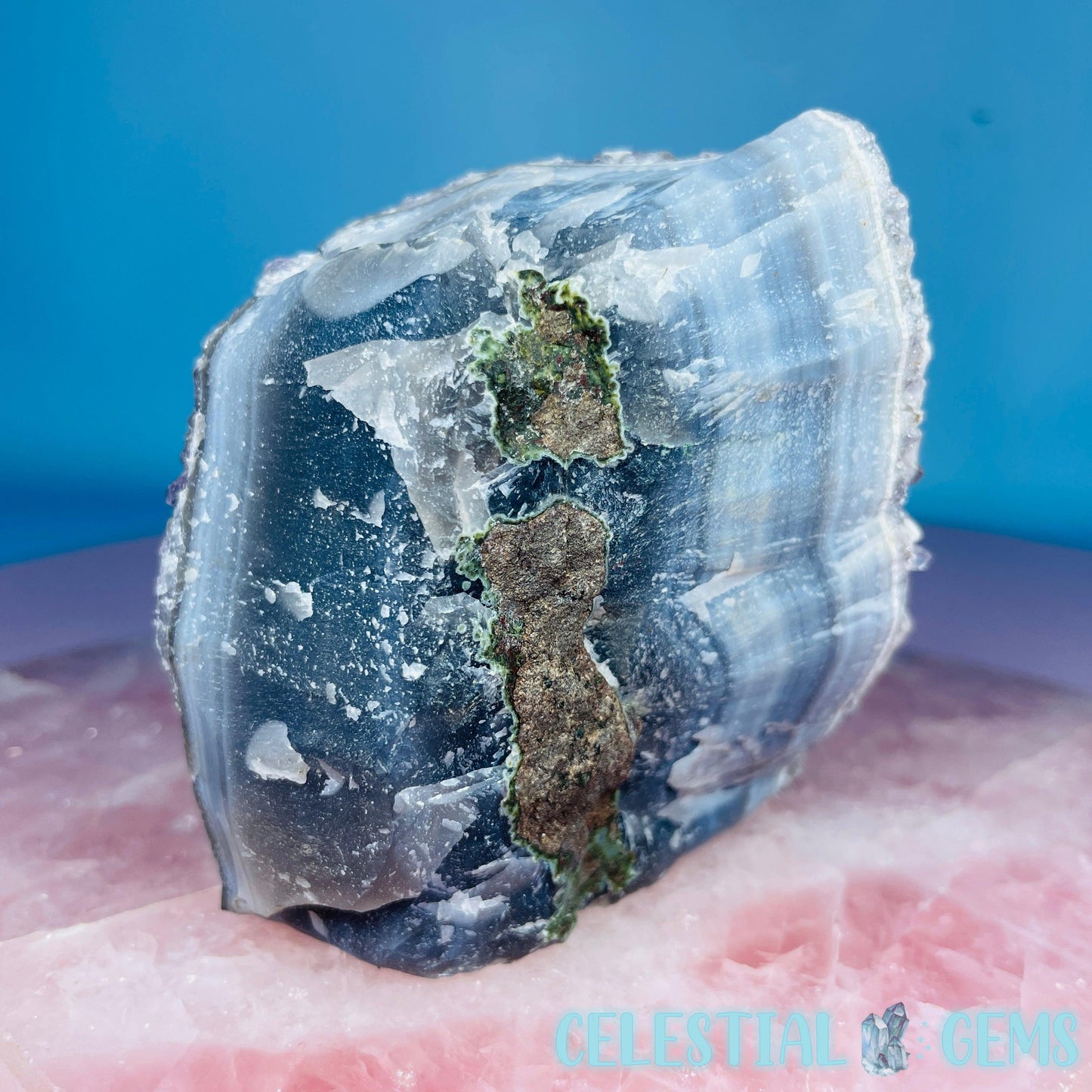 Amethyst, Microcline + Agate Medium Cluster Freeform