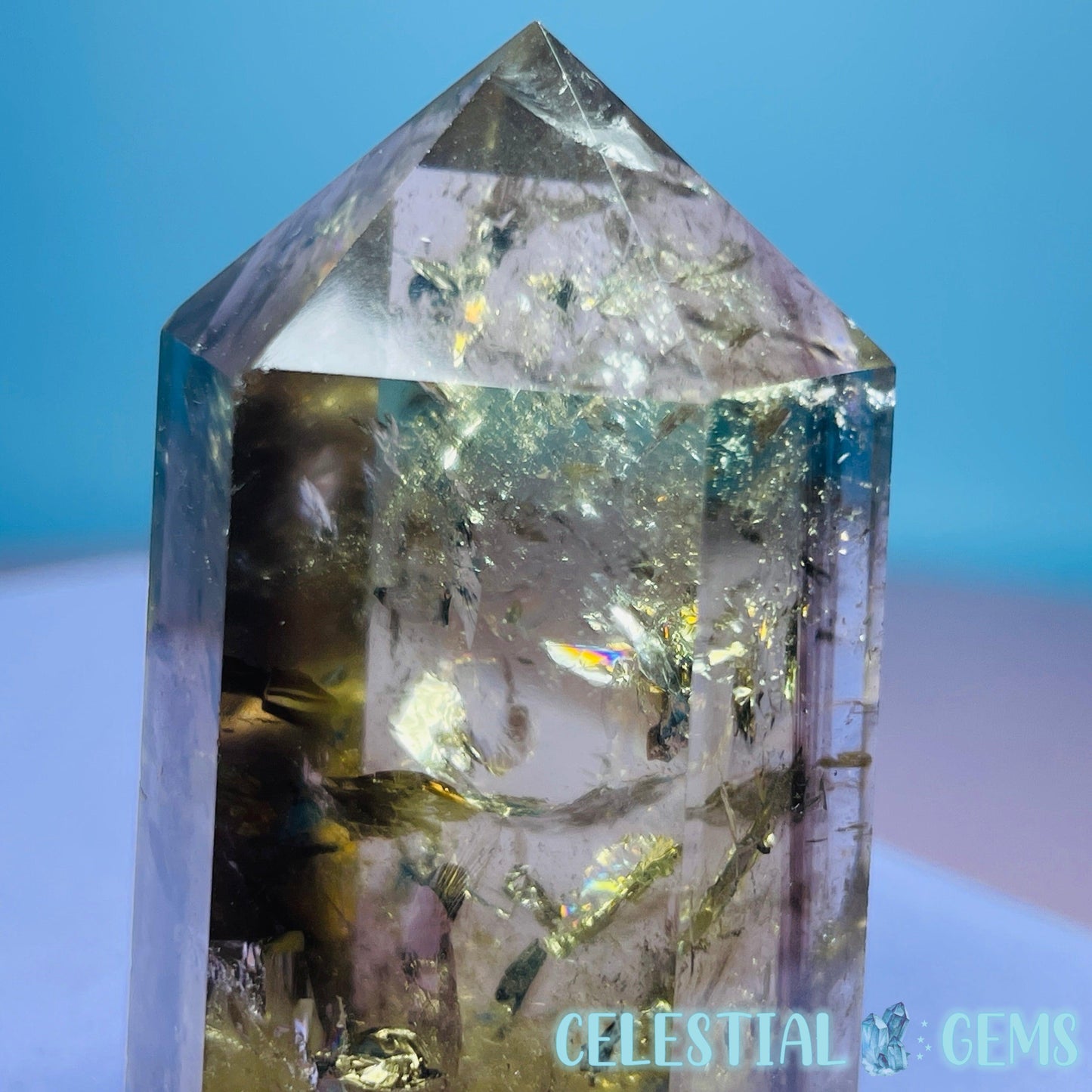 Natural Smoky Citrine Small Tower