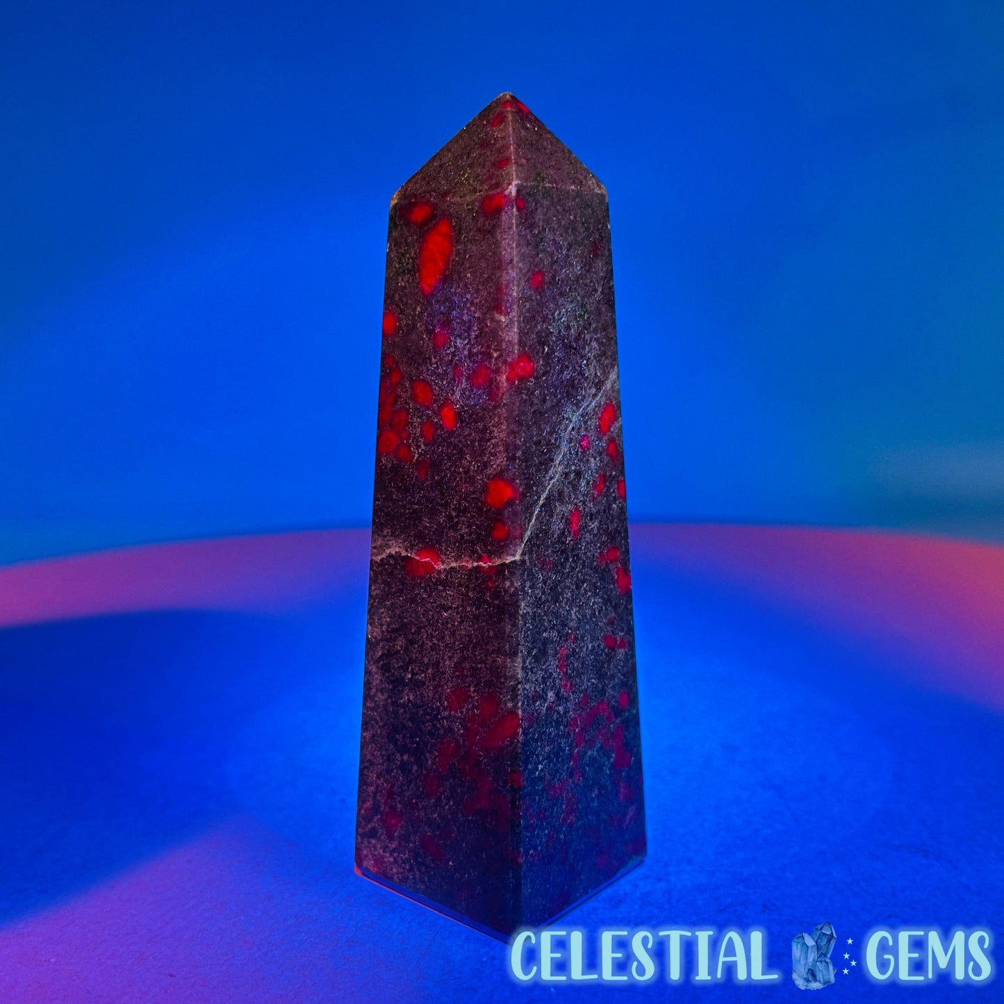 Ruby in Kyanite Obelisk Small Tower