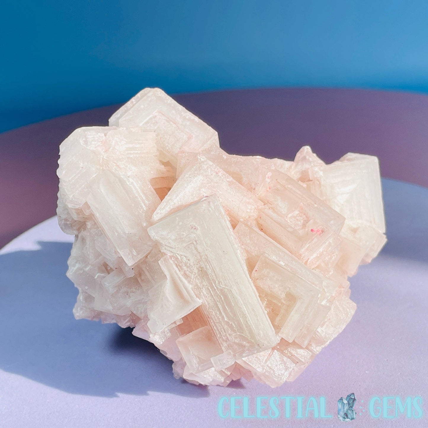 Rare Pink Halite Medium Specimen