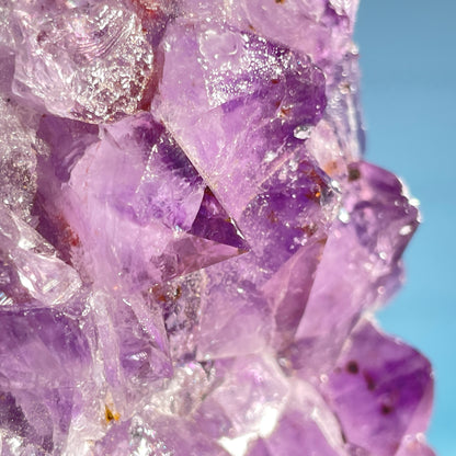 Dark Amethyst Medium Standing Cluster (Video)