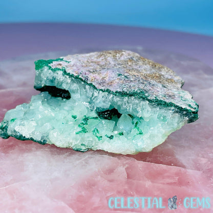 Malachite + Cobaltocalcite + Quartz Small Specimen