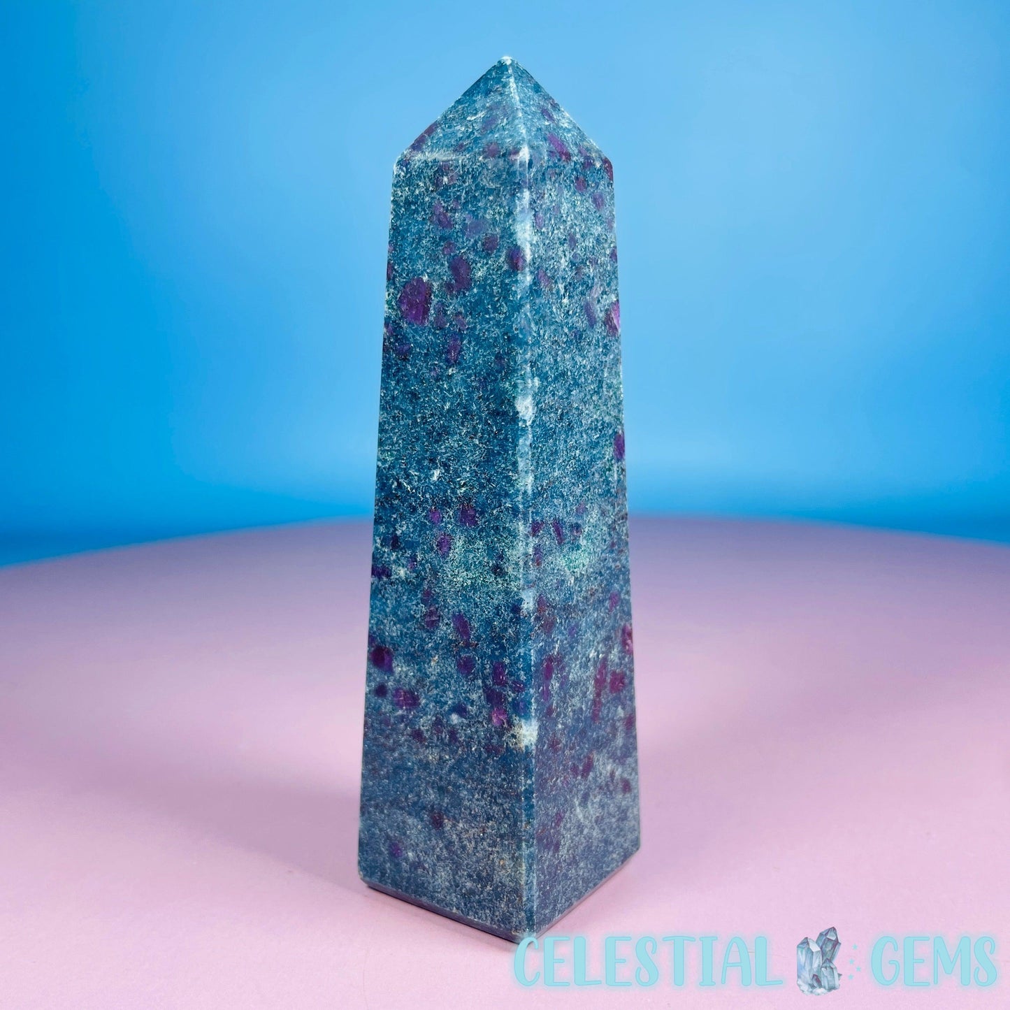 Ruby in Kyanite Obelisk Small Tower