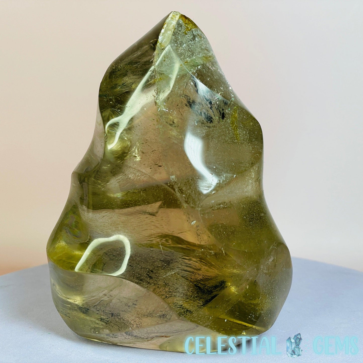 Smoky Quartz Flame Medium Freeform (CHIPPED)