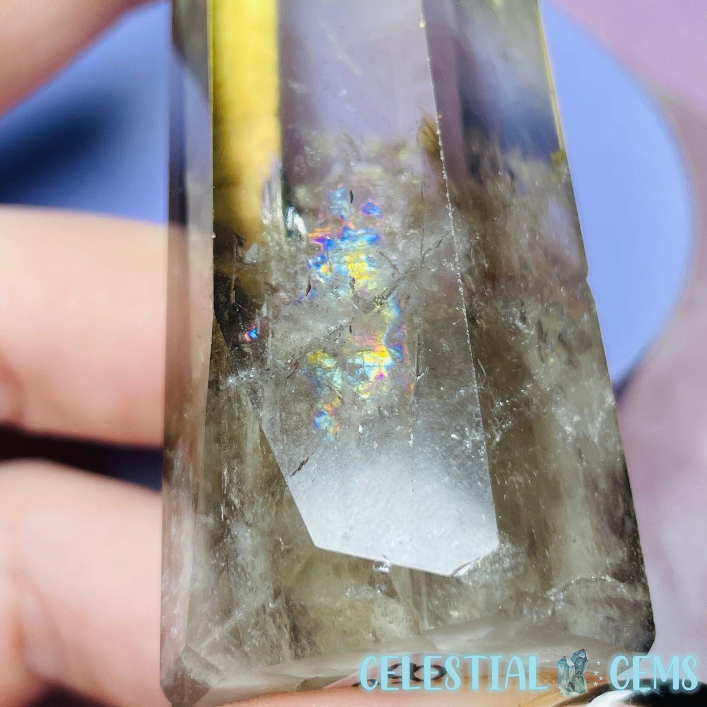 Natural Smoky Citrine Medium Tower