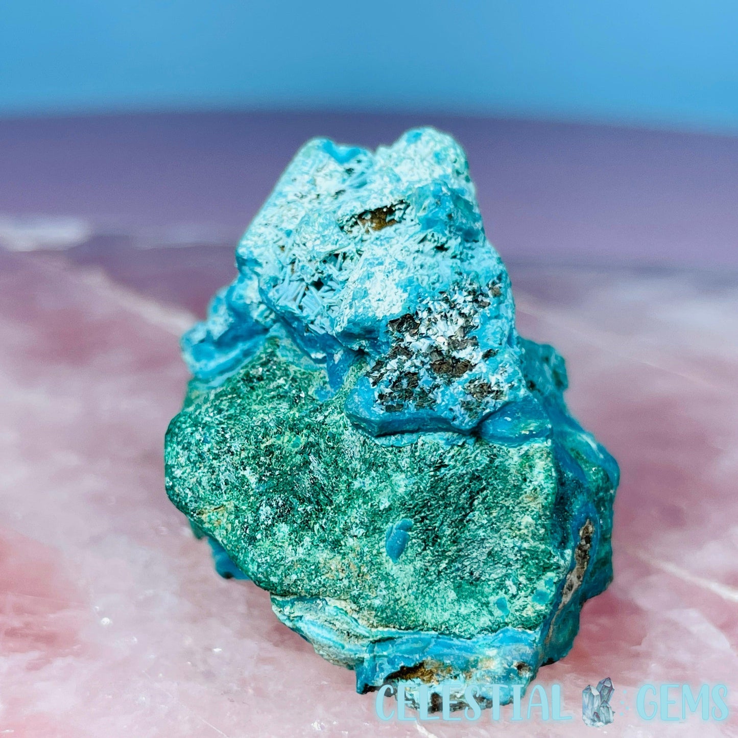 Chrysocolla + Malachite Small Specimen