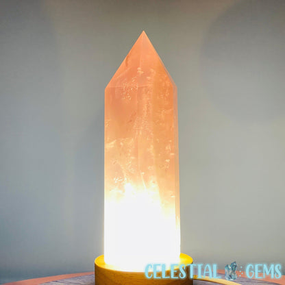 High Grade Rose Quartz Medium Chunky Tower