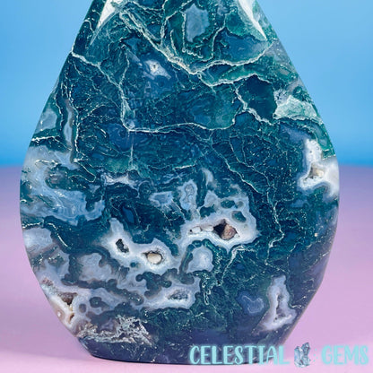 Moss Agate Medium Freeform