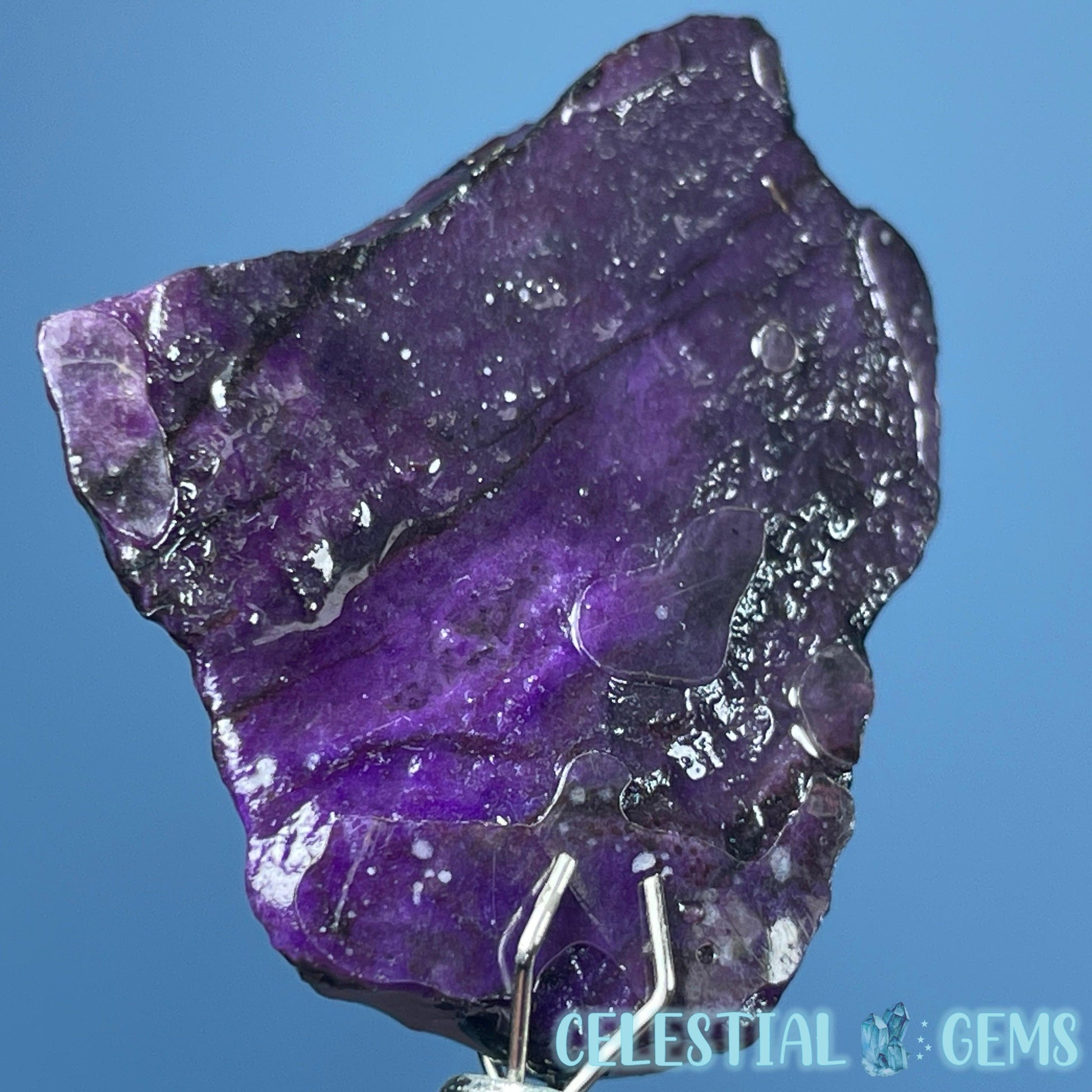 Rare Sugilite Raw Small Crystal in Specimen Box – Celestial Gems NZ