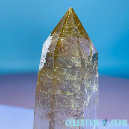 Rutilated Smoky Quartz Small Tower