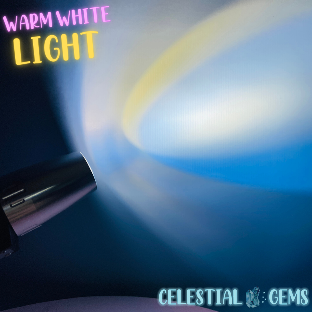 Gem Torch 5-in-1 Rechargeable Light - UV Short Wave/UV Long Wave/White/Yellow/Warm White