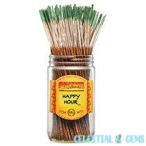 WildBerry Incense Traditional Stick (28cm) x50 - Happy Hour