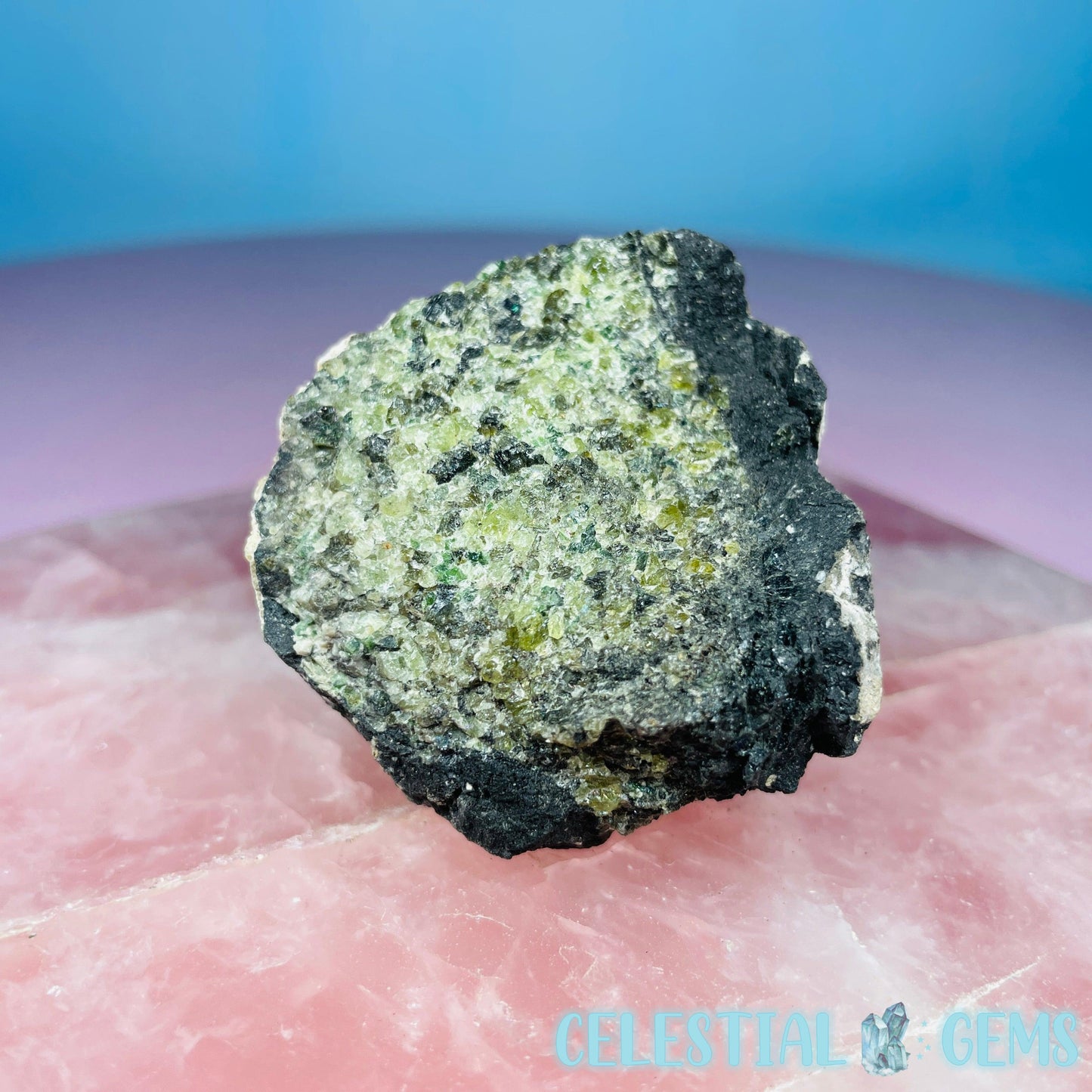 Peridot/Olivine Pyroclastic Lava Bomb Mineral Specimen