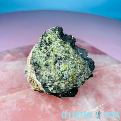 Peridot/Olivine Pyroclastic Lava Bomb Mineral Specimen