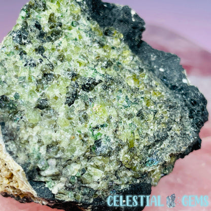 Peridot/Olivine Pyroclastic Lava Bomb Mineral Specimen