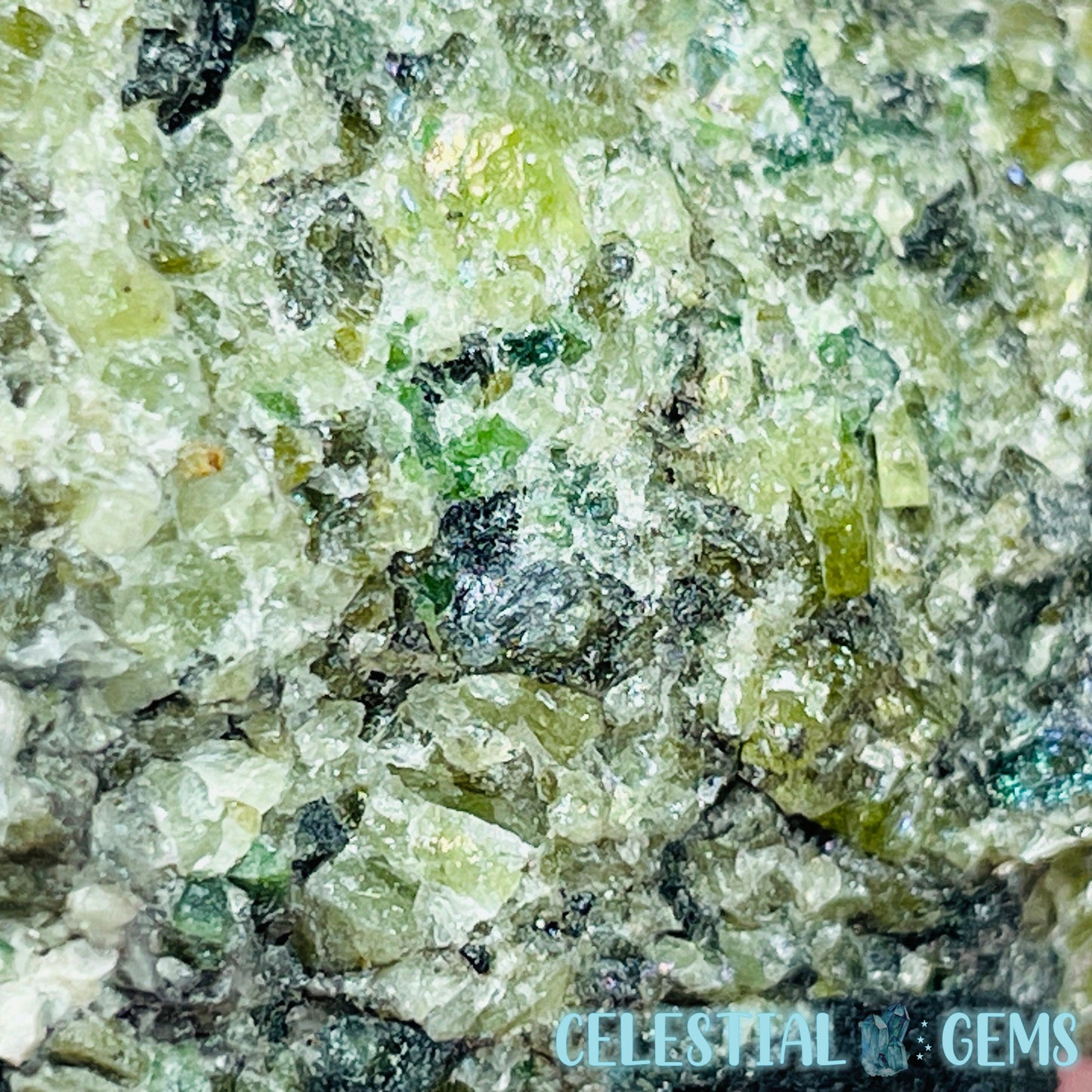 Peridot/Olivine Pyroclastic Lava Bomb Mineral Specimen