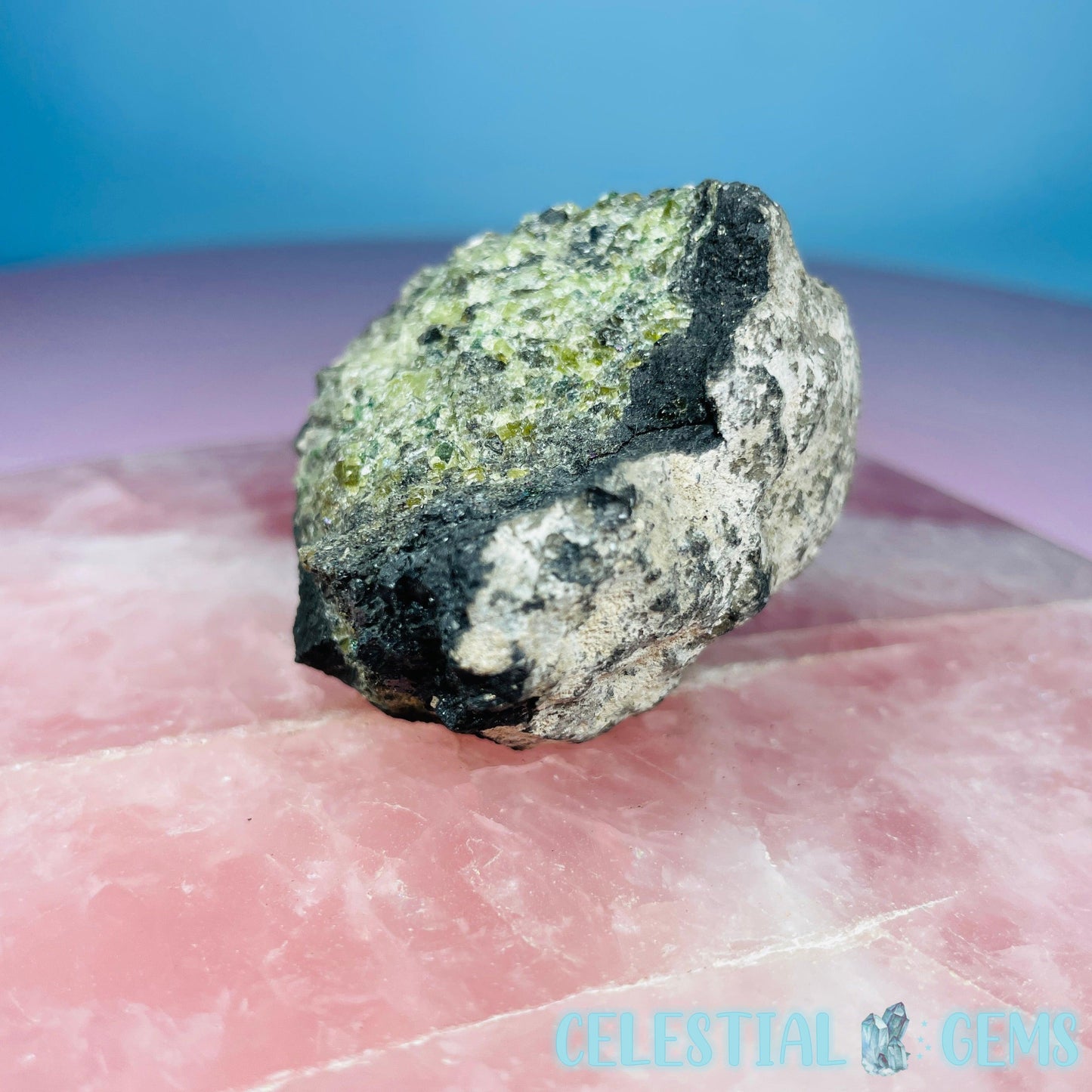 Peridot/Olivine Pyroclastic Lava Bomb Mineral Specimen