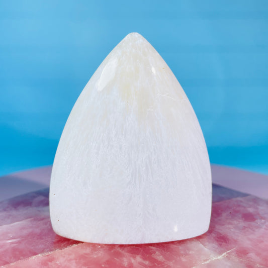 Scolecite Small Flame Freeform