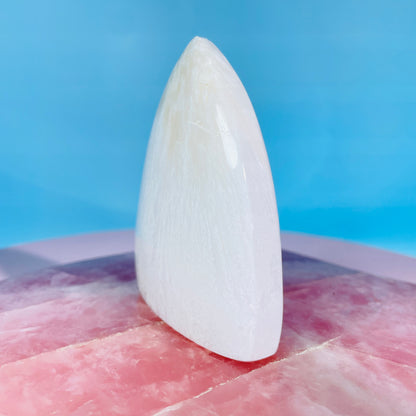 Scolecite Small Flame Freeform