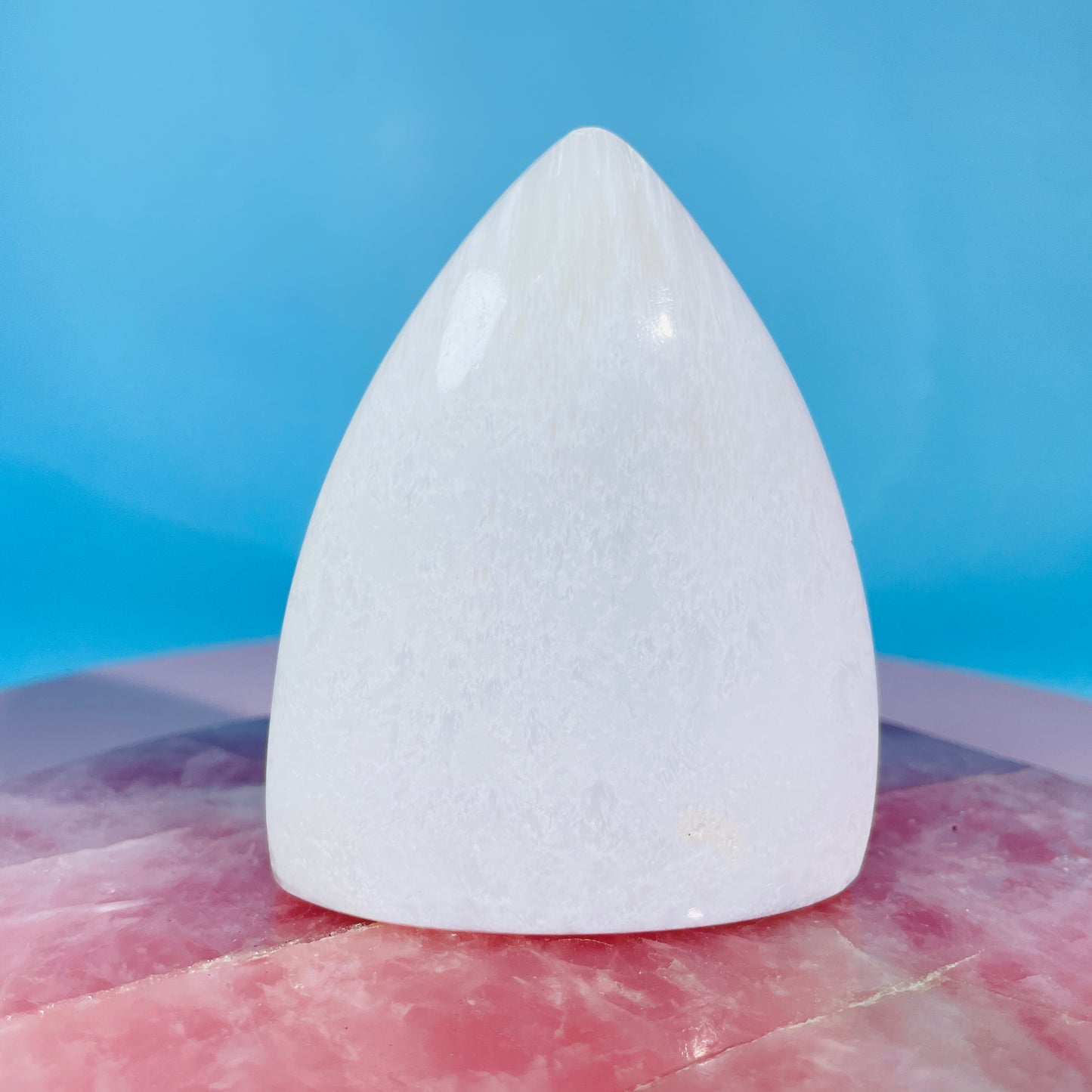 Scolecite Small Flame Freeform